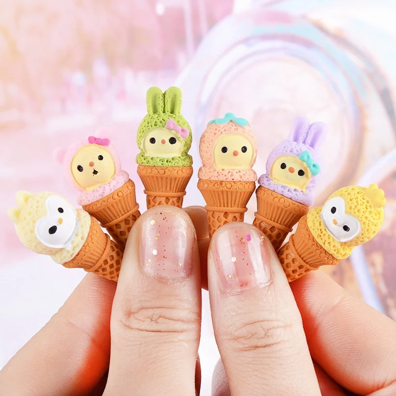 New Resin Cartoon Ice Cream Accessories Cute Resin Crafts Ice Cream Resin Charms For Decoration, As pictures
New Resin Cartoon Ice Cream Accessories Cute Resin Crafts Ice Cream Resin Charms For Decoration, As pictures