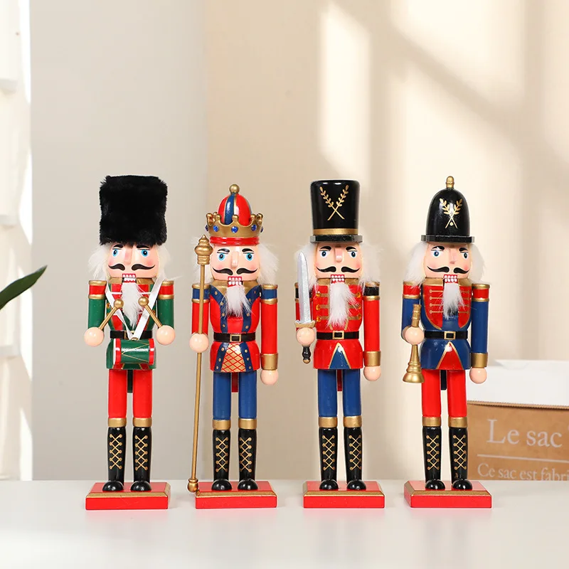 DAMAI Christmas Nutcracker Decorations Kids Gifts Christmas Wooden Nutcracker Soldier Decorative Handicraft
DAMAI Christmas Nutcracker Decorations Kids Gifts Christmas Wooden Nutcracker Soldier Decorative Handicraft