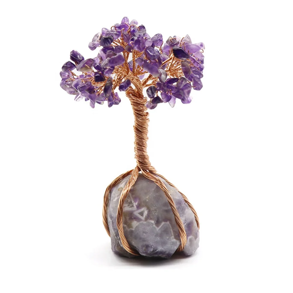 Natural Amethyst Stones Lucky Tree for Home Decoration Tree of Life Healing Natural Crystals Reiki Home Decor, In picture
Natural Amethyst Stones Lucky Tree for Home Decoration Tree of Life Healing Natural Crystals Reiki Home Decor, In picture