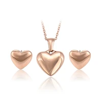 65407 xuping rose gold plated heart design stainless steel jewelry Valentine's Day heart gold jewelry set women love jewelry
65407 xuping rose gold plated heart design stainless steel jewelry Valentine's Day heart gold jewelry set women love jewelry