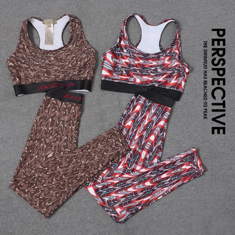 Grid Letter Pattern Spilt Swimsuit Vest Pants Sports Suit SwimwearTwo-piece Set, Shown
Grid Letter Pattern Spilt Swimsuit Vest Pants Sports Suit SwimwearTwo-piece Set, Shown
