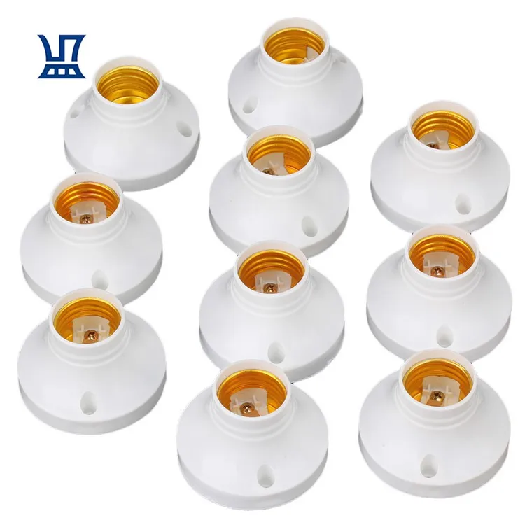 BQLZR Free Shipping 10Pcs Small Round Lamp Holder Light Display Stand Lamp Holder E27 White Lamp Holder
BQLZR Free Shipping 10Pcs Small Round Lamp Holder Light Display Stand Lamp Holder E27 White Lamp Holder