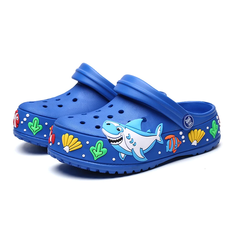 Wholesale Cute Ocean Design EVA Clogs Shoes Kids Blue Children's Garden Clogs Sandals
Wholesale Cute Ocean Design EVA Clogs Shoes Kids Blue Children's Garden Clogs Sandals