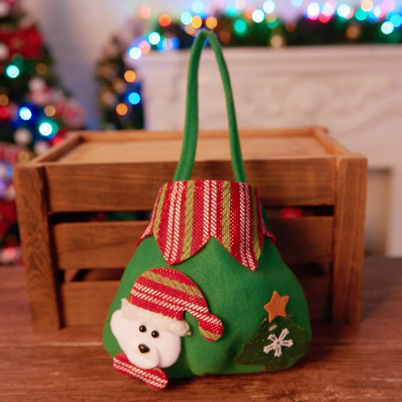 New Design Christmas Non-Woven Santa Claus Tote Bag Small Candies Holiday Gifts Gift Portable Mini Bag Online Shopping M44
New Design Christmas Non-Woven Santa Claus Tote Bag Small Candies Holiday Gifts Gift Portable Mini Bag Online Shopping M44