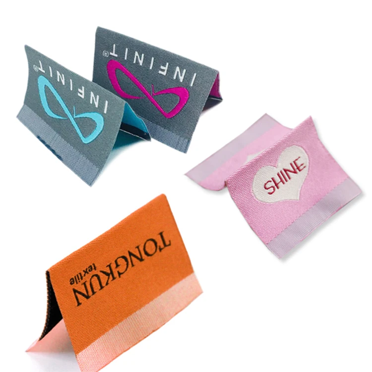 Wholesale Custom Brand Name Logo Clothing Woven Cloth Hem Tag for T-Shirt, Custom color
Wholesale Custom Brand Name Logo Clothing Woven Cloth Hem Tag for T-Shirt, Custom color