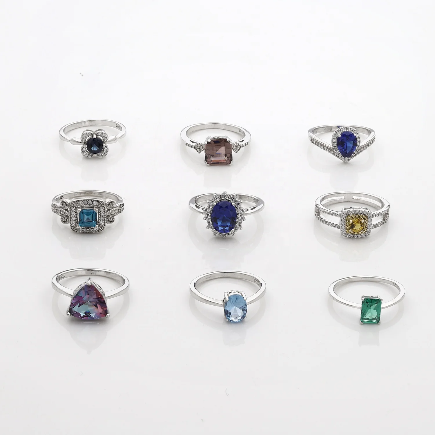 Daidan Rings Gemstone Wholesale Womens Blue Green Yellow Cz Cubic Zirconia Wedding Silver Rings
Daidan Rings Gemstone Wholesale Womens Blue Green Yellow Cz Cubic Zirconia Wedding Silver Rings