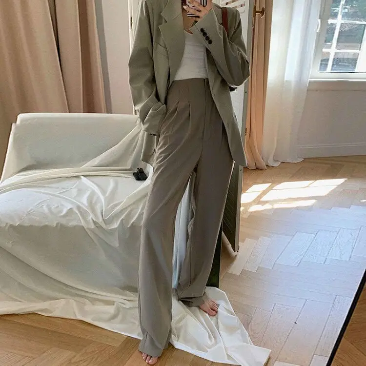 New 2021 Ladies' High Waist Wide Leg Pants Work Wear Slim office wear Women's Trousers, Black wine red
New 2021 Ladies' High Waist Wide Leg Pants Work Wear Slim office wear Women's Trousers, Black wine red