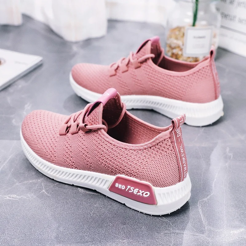 Factory Custom Comfortable Walking Style Shoes Running Largrbase Flying Weaving Sneakers, Black
Factory Custom Comfortable Walking Style Shoes Running Largrbase Flying Weaving Sneakers, Black
