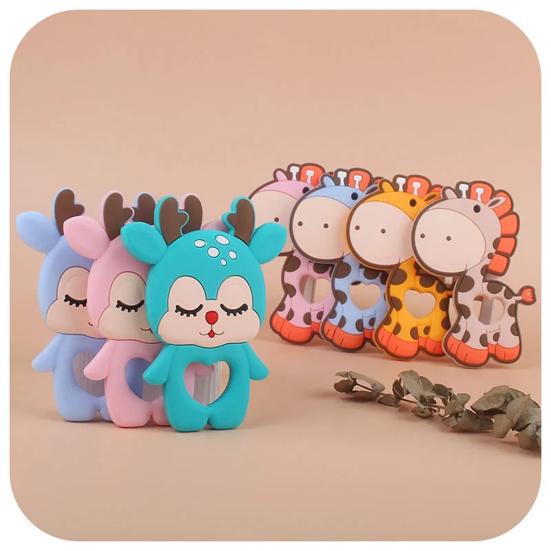 Silicone Chews Baby Teeth Stick Baby Teether Silicone Animal Soft Baby Infant Teething Toy, Multicolor
Silicone Chews Baby Teeth Stick Baby Teether Silicone Animal Soft Baby Infant Teething Toy, Multicolor