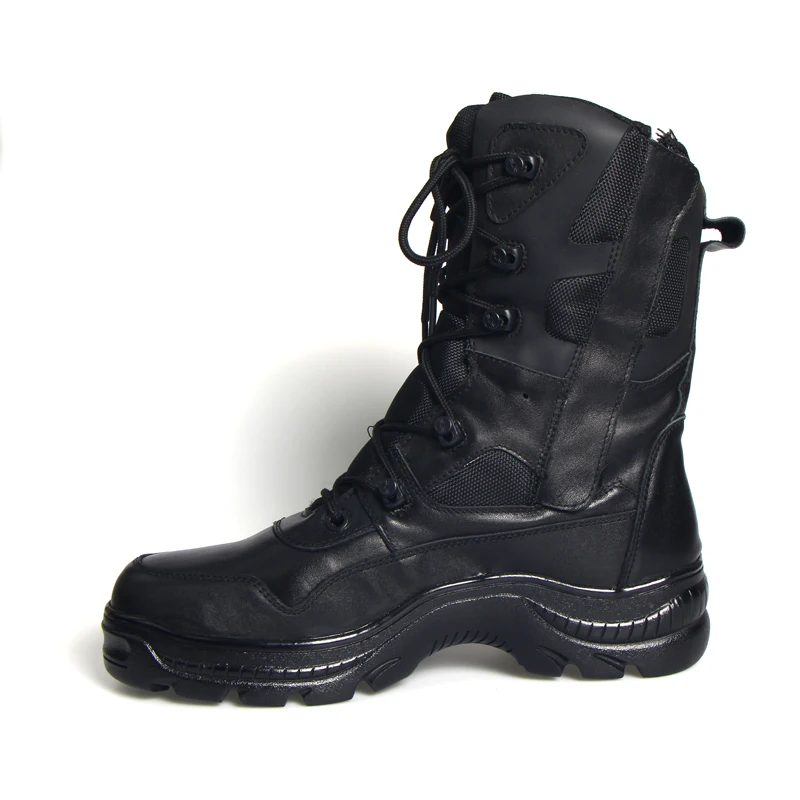 Good Quality Full Leather Military Boots Jungle Boots Black Color For Out Door Men Boots
Good Quality Full Leather Military Boots Jungle Boots Black Color For Out Door Men Boots