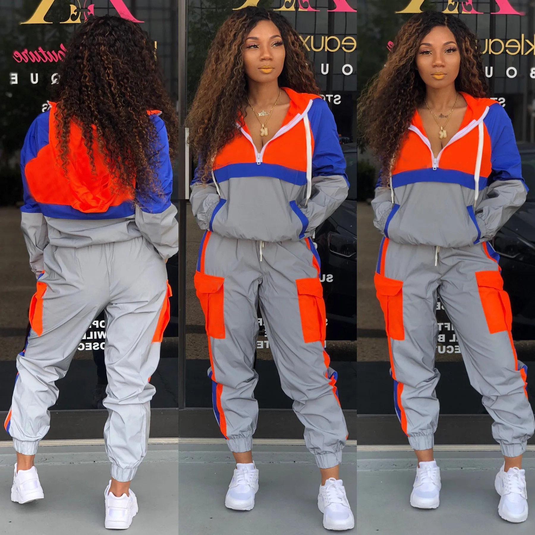High Quality Sweat Suit Sweatshirt Sweatpants And Hoodie Two Piece Jogger Sweatsuit Tracksuit Set For Women
High Quality Sweat Suit Sweatshirt Sweatpants And Hoodie Two Piece Jogger Sweatsuit Tracksuit Set For Women