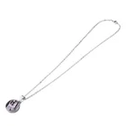 Children's Necklace Chains Link Chain Sublimation Blank DIY Gifts Rope Chain Round Snap Button Necklace