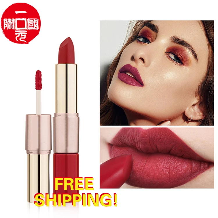 Easy To Color Waterproof Long Lasting 2 In 1 Matte Lipgloss and Lipstick
Easy To Color Waterproof Long Lasting 2 In 1 Matte Lipgloss and Lipstick