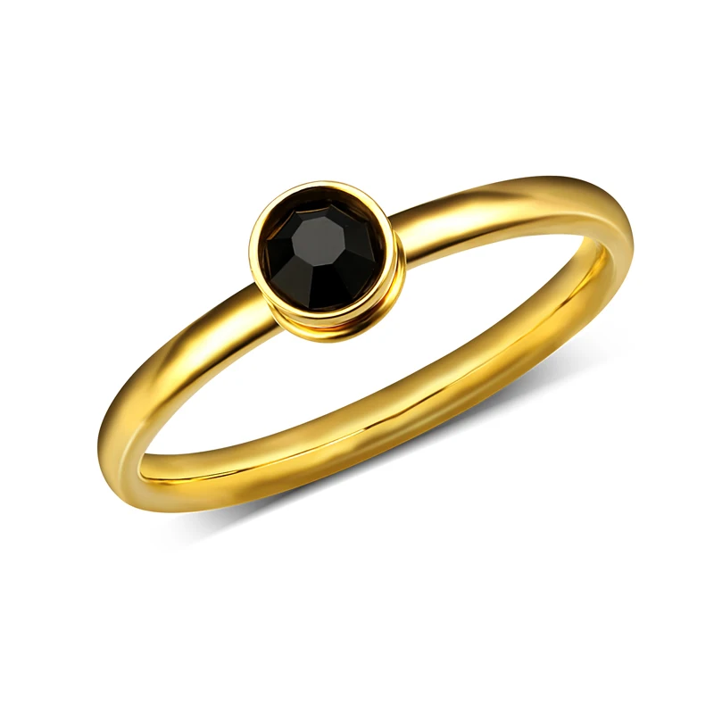 Fashion 18K Gold Plated Round Stone Stainless Steel Jewelry Rings For Women Unisex, Colorful
Fashion 18K Gold Plated Round Stone Stainless Steel Jewelry Rings For Women Unisex, Colorful