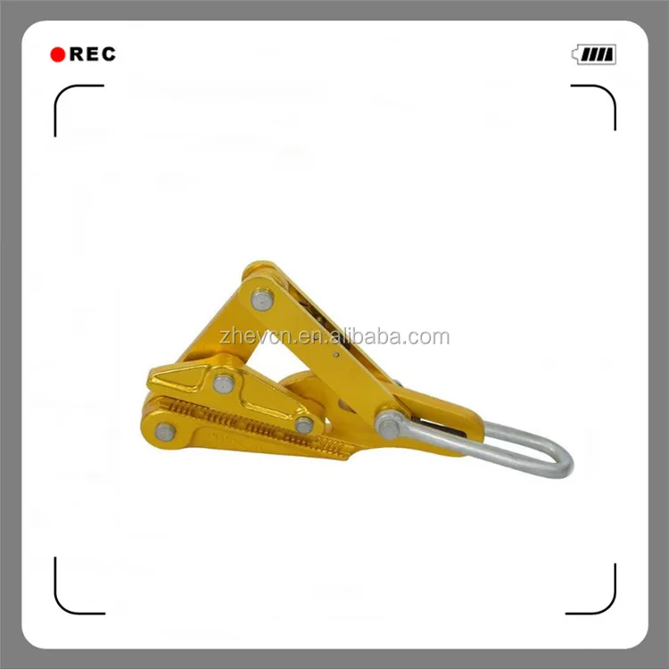 10kn skl cable grip for naked wires come along clamp