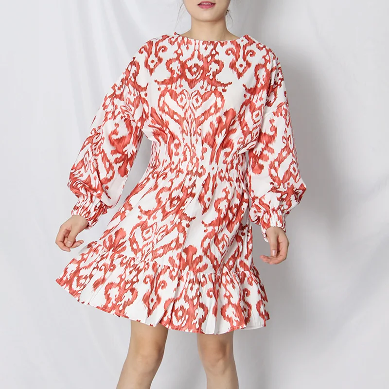 women fashion dresses winter 2020 full over printing flare skater long sleeve shirt dress
women fashion dresses winter 2020 full over printing flare skater long sleeve shirt dress
