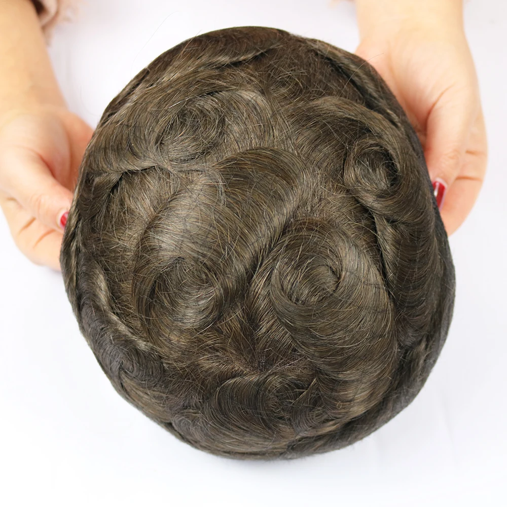 Lace with Skin Poly Men Toupee Lace Front Men Wig Replacement System Human Hair Hairpieces Breathable Toupee For Men
Lace with Skin Poly Men Toupee Lace Front Men Wig Replacement System Human Hair Hairpieces Breathable Toupee For Men