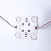 220V 3030 SMD White color diffuse reflection 4LEDs led modules with PMMA LENS for stretch ceiling film