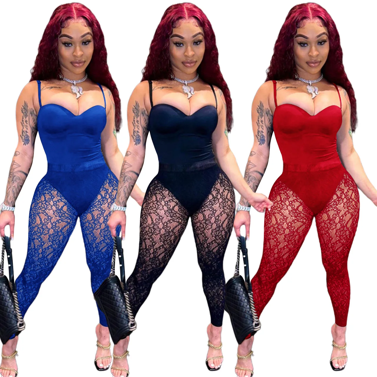 Q22Y8074 New 2022 Tights Lace Sexy Pants Set Two Piece Set Women Clothing Bodysuit Top Summer Two Piece Outfits For Women
Q22Y8074 New 2022 Tights Lace Sexy Pants Set Two Piece Set Women Clothing Bodysuit Top Summer Two Piece Outfits For Women