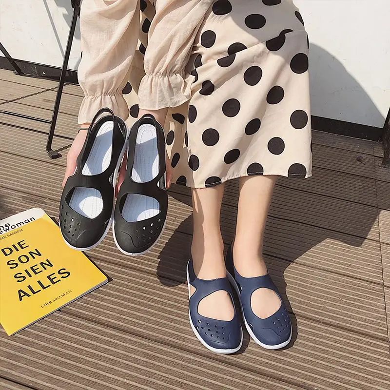 Soft Flat Slip On Female Casual Jelly Shoes Girl Sandals Hollow Out Mesh Flats Beach Footwear New
Soft Flat Slip On Female Casual Jelly Shoes Girl Sandals Hollow Out Mesh Flats Beach Footwear New