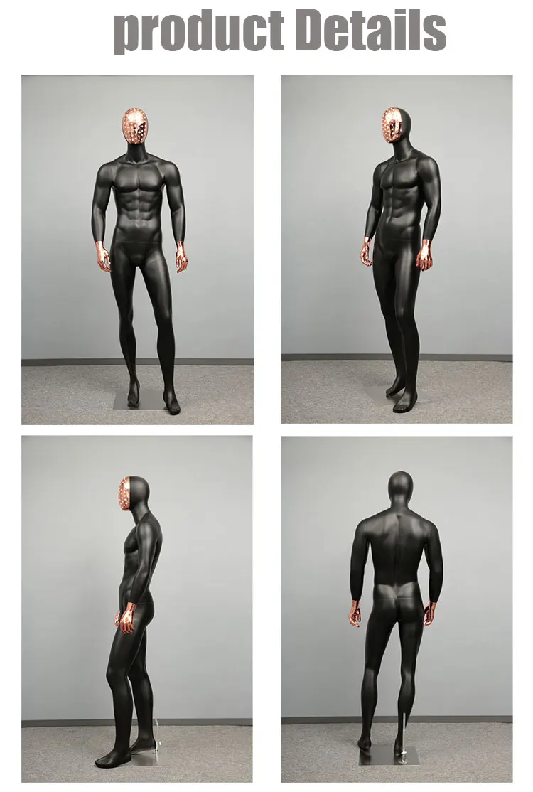 oem men full body big muscle male suit mannequin