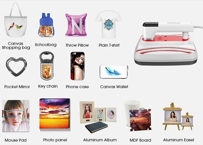 Multifunction Tshirt Printing Machine Mug Plate Sublimation Heat Press Machine
