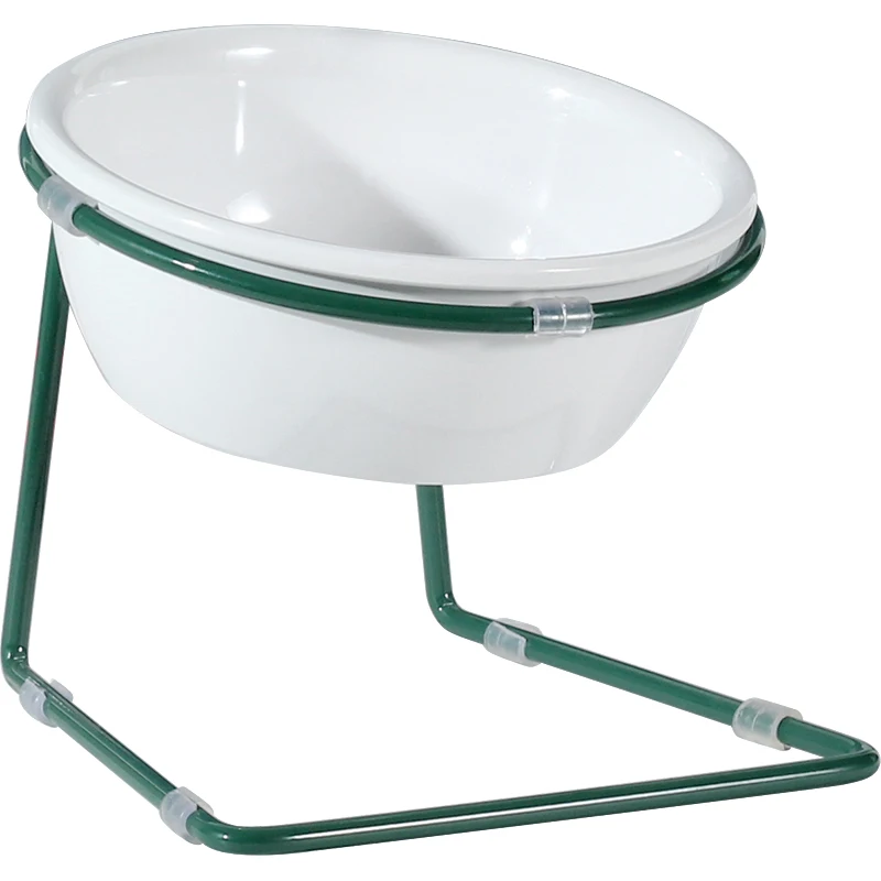 Iron bracket pet bowl unique anti-dirty cat ceramic bowl inclined design protect cervical spine dog bowl
Iron bracket pet bowl unique anti-dirty cat ceramic bowl inclined design protect cervical spine dog bowl