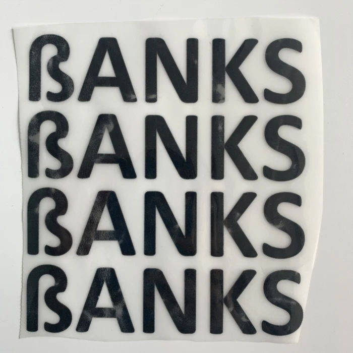 highly visible LOGO for fashion clothing /TPU Logo Clothing Label/Soft TPU Heat Transfer 3D Printing Label