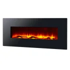 Fireplace Remote 50" Electric Fireplace LED Wall Mounted Electric Fire Heater 2000 Watt with Remote Control