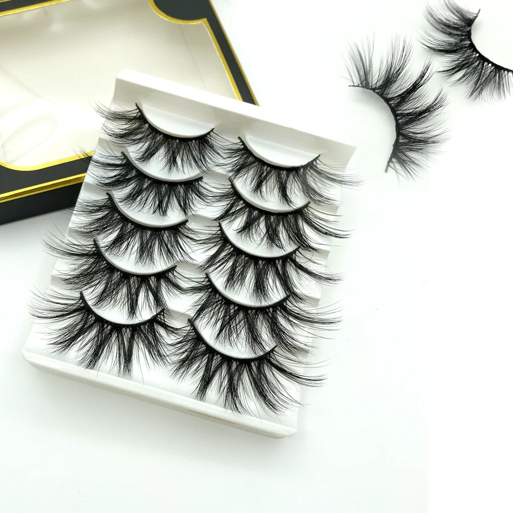 Wholesale China Factory Cheap Price 25MM3d Faux 3D Mink Eyelash 5 Pair Lashes Book Vendor, Natural black mink eyelashes
Wholesale China Factory Cheap Price 25MM3d Faux 3D Mink Eyelash 5 Pair Lashes Book Vendor, Natural black mink eyelashes