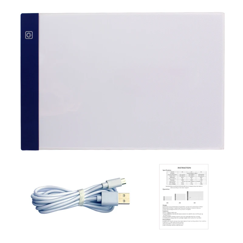 Hot New Product A4-USB Light Pad Brightness Adjustable Diamond Painting Embroidery Point Drill Drawing Tool LED Light Board
Hot New Product A4-USB Light Pad Brightness Adjustable Diamond Painting Embroidery Point Drill Drawing Tool LED Light Board