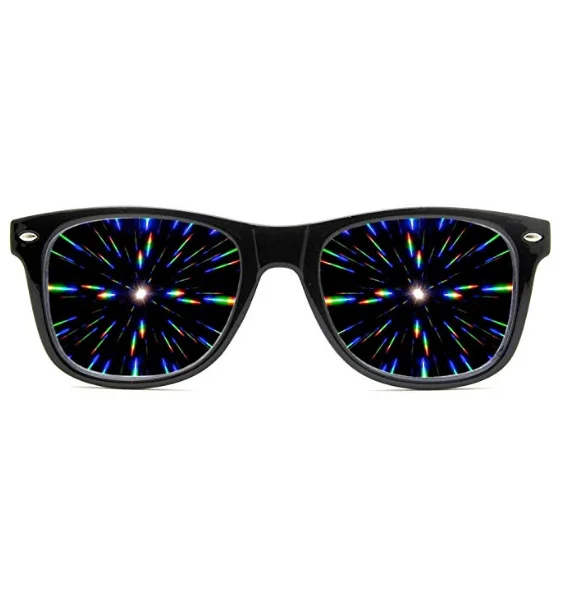 Ultieme Diffractie Bril 3D caleidoscoop bril Prism Effect Edm Rainbow party