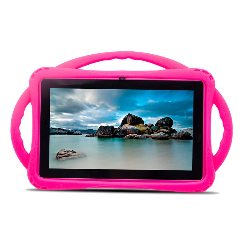 Education learning 7 inch 1024*600 ips screen tablet pc with silicone cover stand, 8 colors
Education learning 7 inch 1024*600 ips screen tablet pc with silicone cover stand, 8 colors