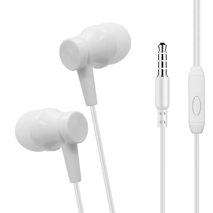 Universal Sports Wired Earphone Headphone Headset With Mic, Black and white
Universal Sports Wired Earphone Headphone Headset With Mic, Black and white