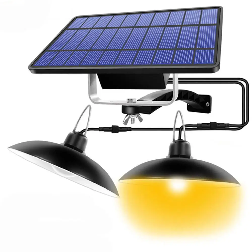 Double Head Solar Pendant Light Outdoor Indoor Lamp With Line Warm White/White Lighting For Camping Home Garden Yard
Double Head Solar Pendant Light Outdoor Indoor Lamp With Line Warm White/White Lighting For Camping Home Garden Yard