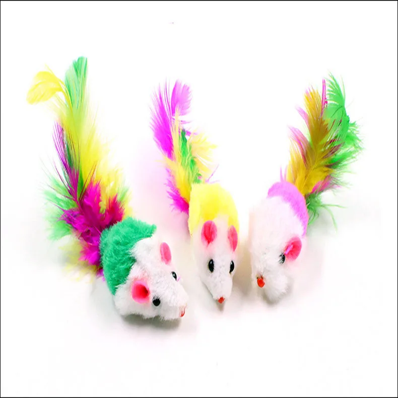 Teaser cat Toy Cat toy stuffed mouse Simulation colorful tail mouse sand grain sound pet toy, Picture showed
Teaser cat Toy Cat toy stuffed mouse Simulation colorful tail mouse sand grain sound pet toy, Picture showed