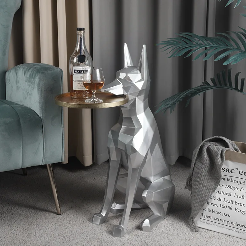 Modern simple light luxury floor-to-floor dog shelf creative home living room floor-to-floor decoration new house gifts
Modern simple light luxury floor-to-floor dog shelf creative home living room floor-to-floor decoration new house gifts