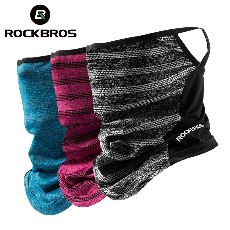 ROCKBROS Cycling ice silk Neck Caps Breathable Hiking cycling face cover with Ear rope Bandana Sweat Breathable Camping Scarf, Blue,red,gray
ROCKBROS Cycling ice silk Neck Caps Breathable Hiking cycling face cover with Ear rope Bandana Sweat Breathable Camping Scarf, Blue,red,gray