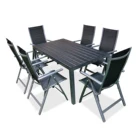 Aluminum Polywood Garden Patio salon de jardin Table and Chairs Outdoor Furniture