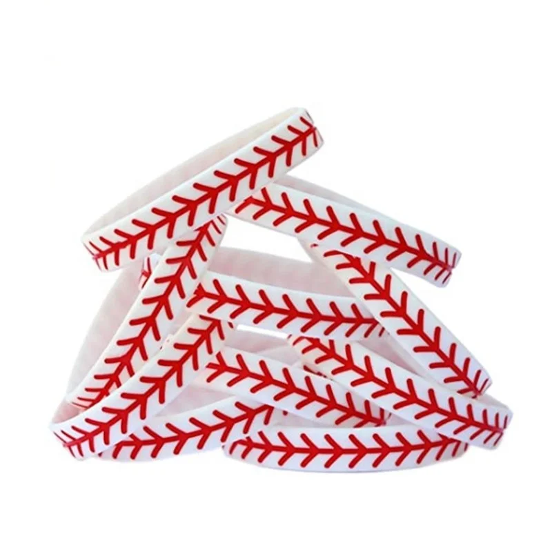 Custom High quality Baseball Design wrist band silicone wristband silicone wristband with Paper Boxes
Custom High quality Baseball Design wrist band silicone wristband silicone wristband with Paper Boxes