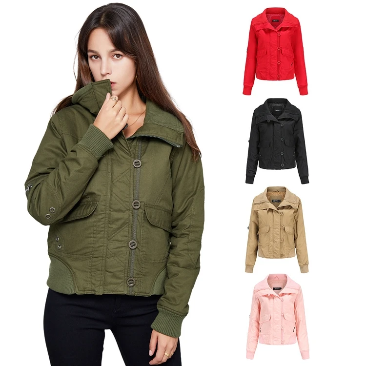 Winter Warm Quilted Women Coats High Collar Rib Outdoor Jacket Women Long Sleeved Plus Size Coats, Red, khaki, green, black, pink,yellow, white, blue, gray, skin, coffee
Winter Warm Quilted Women Coats High Collar Rib Outdoor Jacket Women Long Sleeved Plus Size Coats, Red, khaki, green, black, pink,yellow, white, blue, gray, skin, coffee