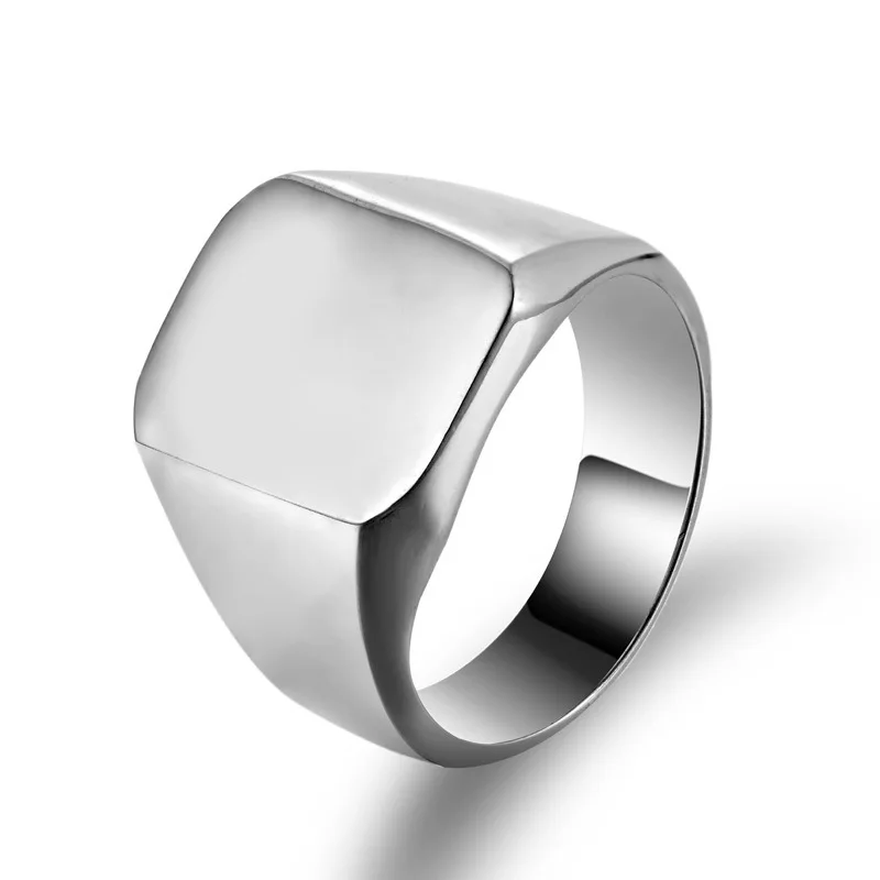 Yale Jewelry Black Gold Silver Solid Polished Stainless Steel Ring Great Gift for Men 
Yale Jewelry Black Gold Silver Solid Polished Stainless Steel Ring Great Gift for Men