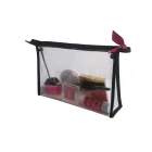Wholesale high quality custom clear pvc cosmetic bag for girl's makeup travel packing