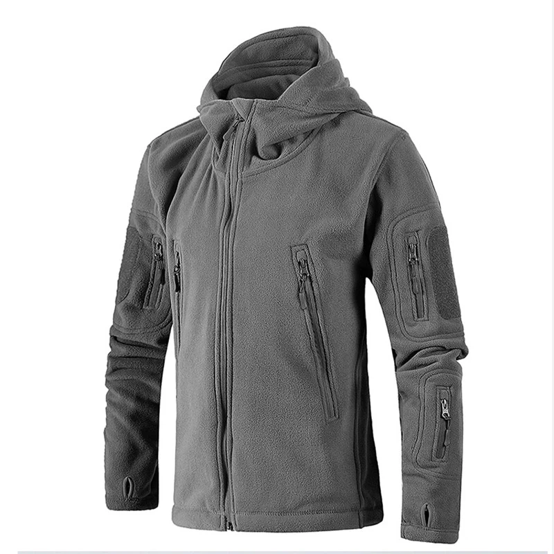 Spring Military Tactical Fleece Soft Men Army Sportswear Camping Hunting Hiking Sports Hooded Jacket, As your request
Spring Military Tactical Fleece Soft Men Army Sportswear Camping Hunting Hiking Sports Hooded Jacket, As your request