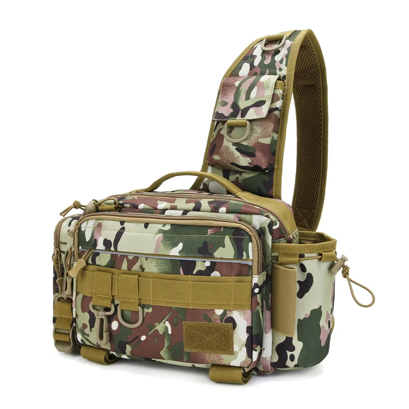 Large capacity multifunctional polyester waist fishing bait bags fishing bags, Army green
Large capacity multifunctional polyester waist fishing bait bags fishing bags, Army green