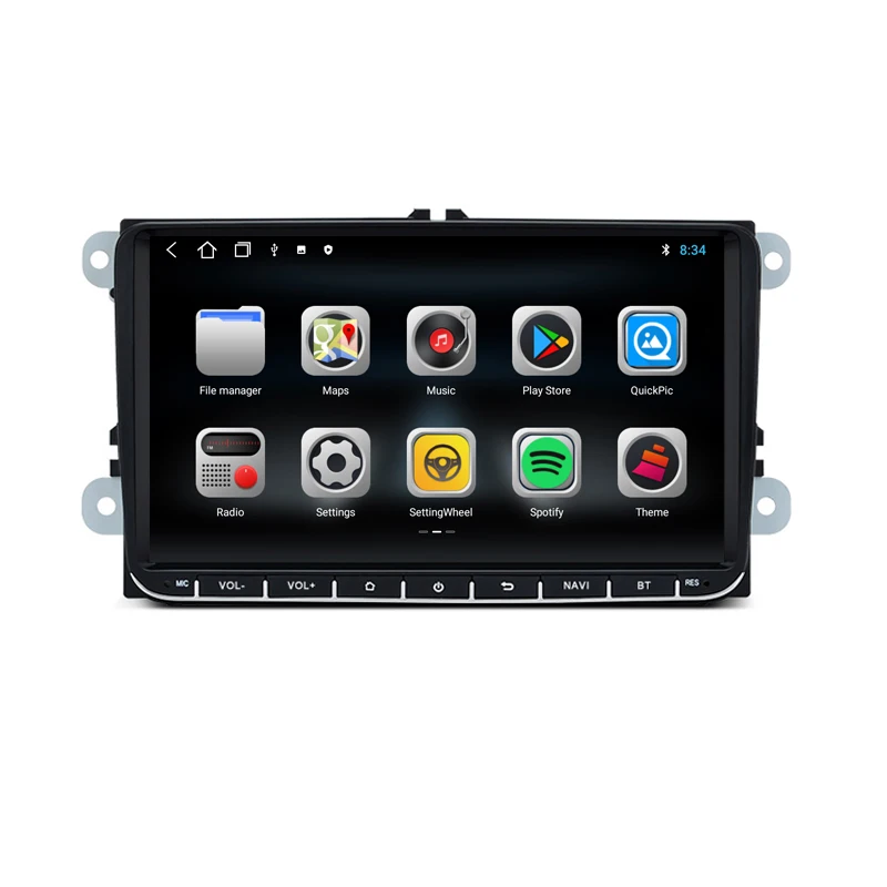KANOR 9 inch 4 core 2+16g android 10 autoradio gps navigation car stereo for vw polo passat tiguan audio video radio screen
KANOR 9 inch 4 core 2+16g android 10 autoradio gps navigation car stereo for vw polo passat tiguan audio video radio screen