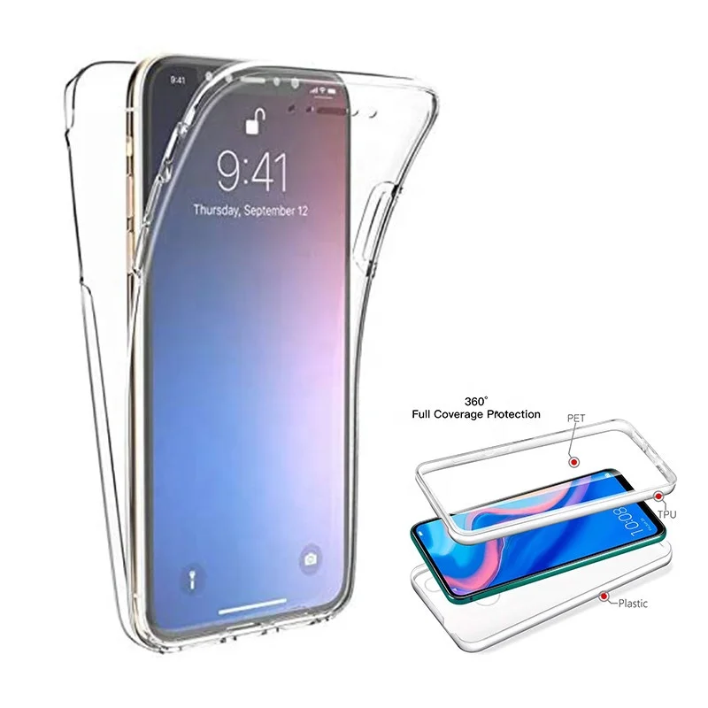 360 Degree Protection Shockproof Transparent Full Cover Cases Soft TPU Phone Case For Iphone 12 Pro Max
360 Degree Protection Shockproof Transparent Full Cover Cases Soft TPU Phone Case For Iphone 12 Pro Max