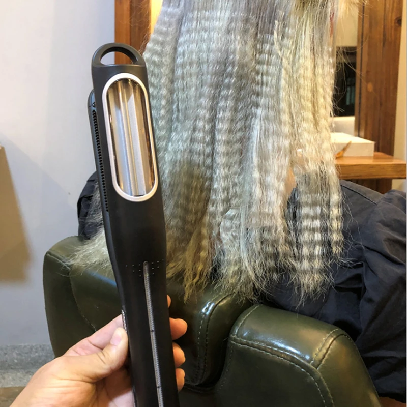 Auto Hair Crimper Barber Shop Equipment Tools Digital Perm Machine Ceramic Rotating Curling Iron Automatic Crimper Hair Irons, Customized color
Auto Hair Crimper Barber Shop Equipment Tools Digital Perm Machine Ceramic Rotating Curling Iron Automatic Crimper Hair Irons, Customized color