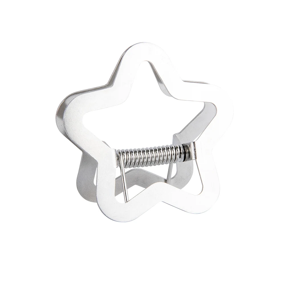 Multi-Purpose silver heavy duty stainless steel cute star shape snack food storage bag sealing clip
Multi-Purpose silver heavy duty stainless steel cute star shape snack food storage bag sealing clip