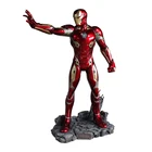 卸売ライフサイズアクションフィギュア屋内装飾グラスファイバー樹脂照明 marvel アイアンアイアンマントニー · スターク像彫刻